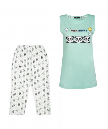 ست تاپ و شلوار کوتاه زنانه جامه پوش آرا JPA کد 4532010050