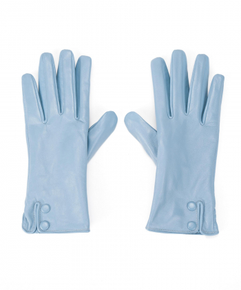 دستکش چرم طبیعی زنانه چرم مشهد مدل R0149-001