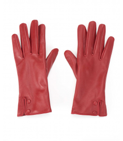 دستکش چرم طبیعی زنانه چرم مشهد Mashad leather مدل R0149