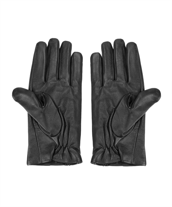دستکش چرم مردانه قهوه ای چرم مشهدMashhad leather مدل R0530