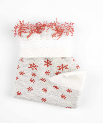 جوراب طرح دار زنانه مادر Madar مدل برف