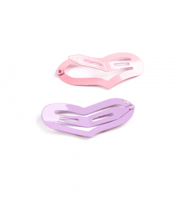 گیره موی سر دخترانه برند پی لس Brand Payless کد BP100448 بسته 4 عددی