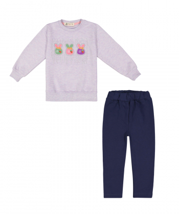 ست سویشرت و شلوار دخترانه نونا Nona کد 221110305