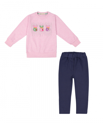 ست سویشرت و شلوار دخترانه نونا Nona کد 221110305