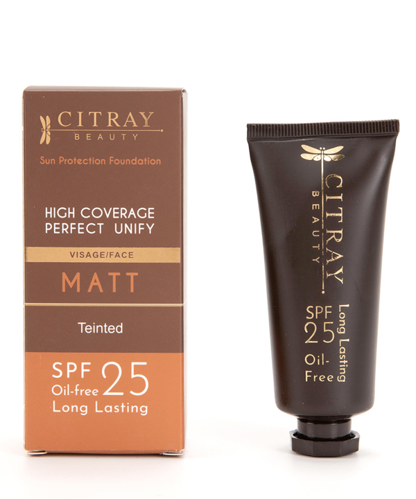 کرم پودر فاقد چربی سیترای Citray با SPF25 حجم 40 میلی‌لیتر