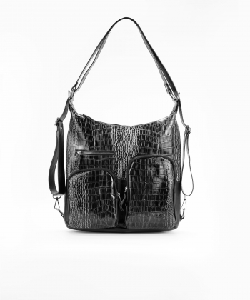 کیف دوشی زنانه چرم طبیعی شهر چرم Leather City مدل AS302186