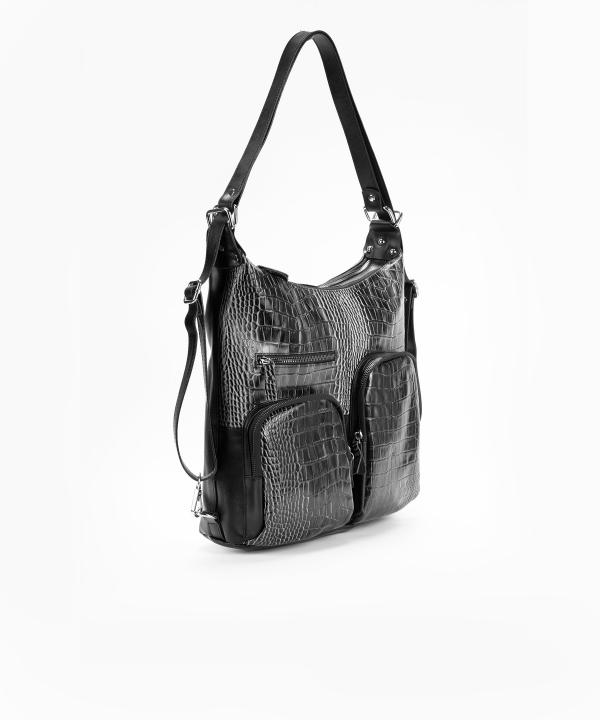 کیف دوشی زنانه چرم طبیعی شهر چرم Leather City مدل AS302186