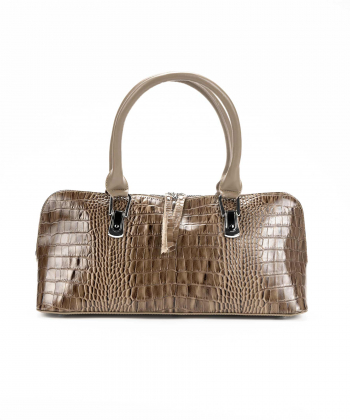 کیف دستی زنانه چرم طبیعی شهر چرم Leather City کد AS302487