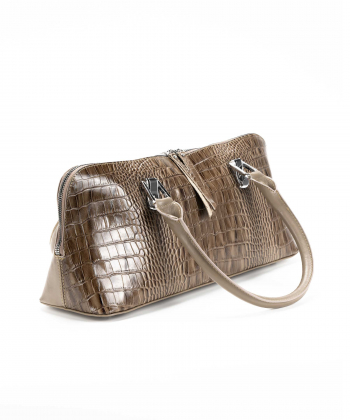 کیف دستی زنانه چرم طبیعی شهر چرم Leather City کد AS302487