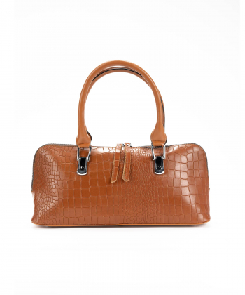 کیف دستی زنانه چرم طبیعی شهر چرم Leather City کد AS302487