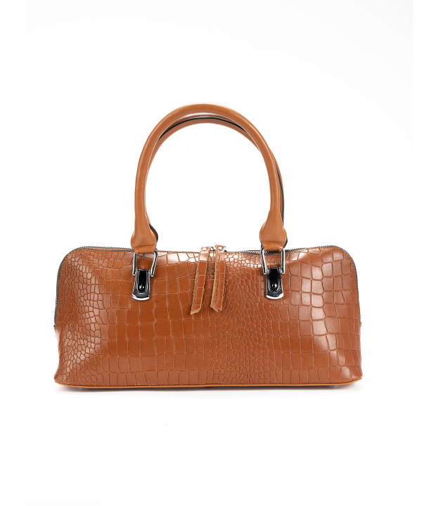 کیف دستی زنانه چرم طبیعی شهر چرم Leather City کد AS302487