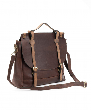 کیف دوشی شهر چرم Leather City کد AS302566