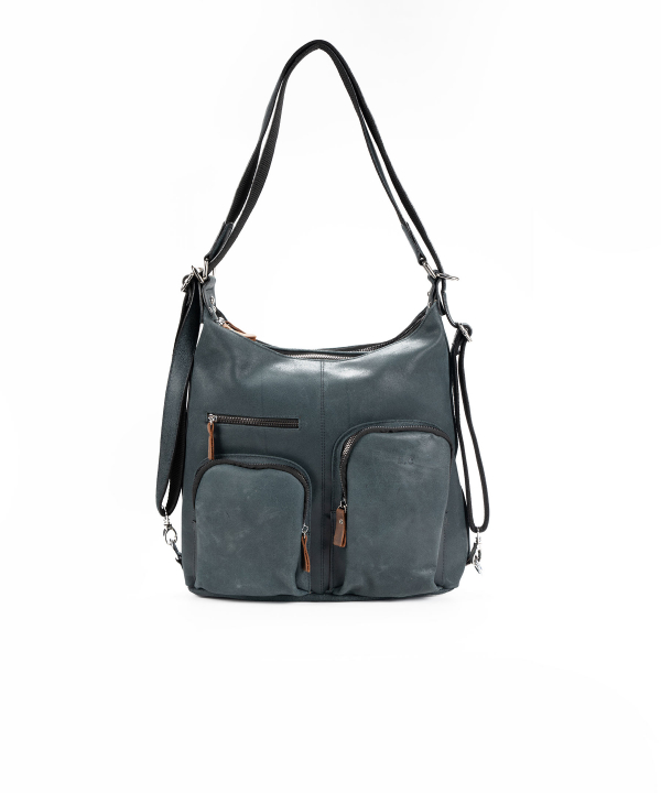 کیف دوشی زنانه چرم طبیعی شهر چرم Leather City مدل AS302576