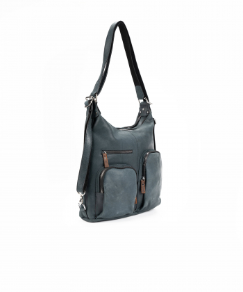 کیف دوشی زنانه چرم طبیعی شهر چرم Leather City مدل AS302576
