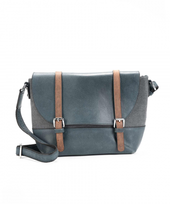 کیف دوشی زنانه چرم طبیعی شهر چرم Leather City مدل AS302579