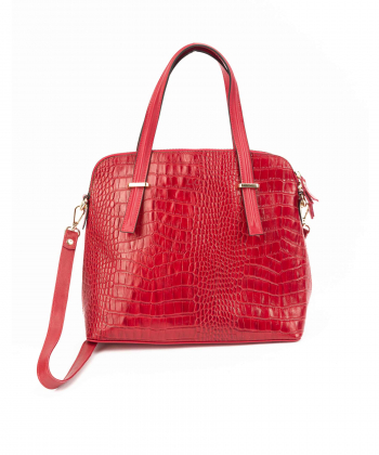 کیف دستی زنانه چرم طبیعی شهر چرم Leather City مدل AS302517