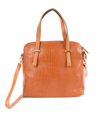 کیف دستی زنانه چرم طبیعی شهر چرم Leather City مدل AS302517