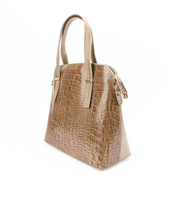 کیف دستی زنانه چرم طبیعی شهر چرم Leather City مدل AS302517
