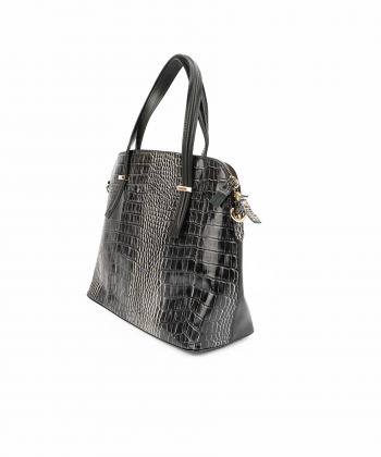 کیف دستی زنانه چرم طبیعی شهر چرم Leather City مدل AS302517