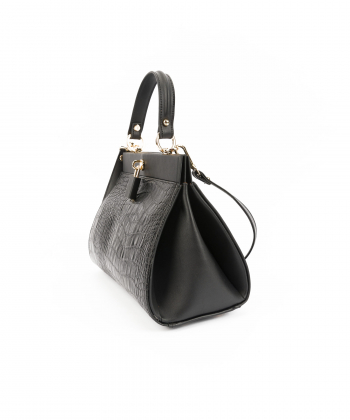 کیف دستی زنانه چرم طبیعی شهر چرم Leather City مدل AS302568