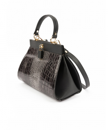 کیف دستی زنانه چرم طبیعی شهر چرم Leather City مدل AS302568