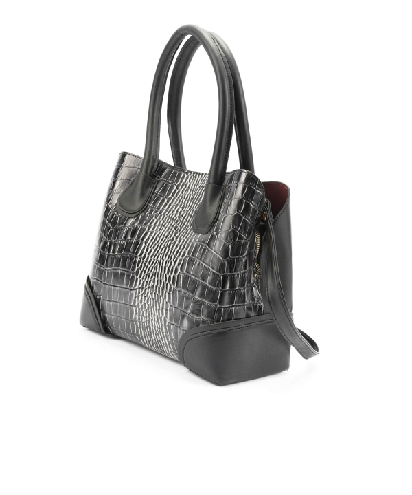 کیف دستی زنانه چرم طبیعی شهر چرم Leather City مدل AS302577