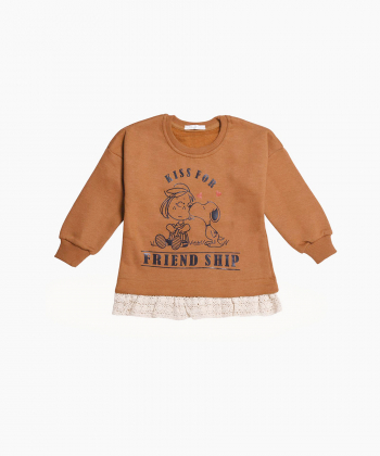 سویشرت طرح دار دخترانه فیورلا Fiorella کد 20911157