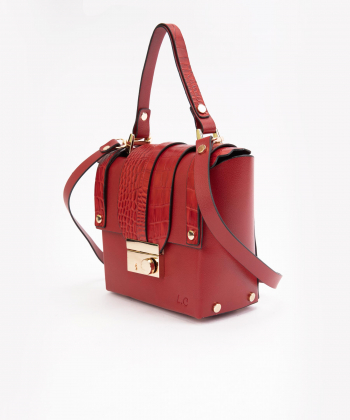 کیف دوشی زنانه چرم طبیعی شهر چرم Leather City مدل AS302299