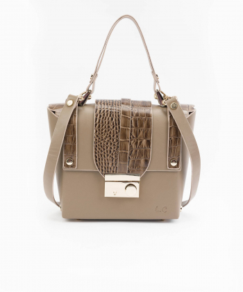کیف دوشی زنانه چرم طبیعی شهر چرم Leather City مدل AS302299
