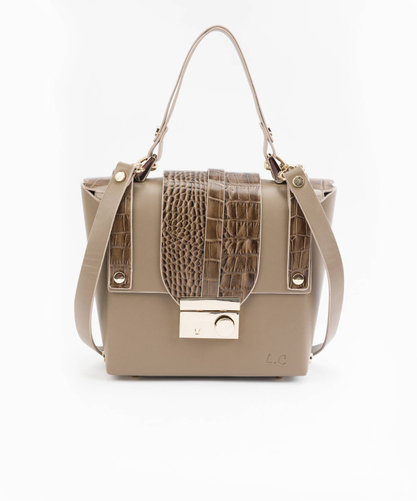 کیف دوشی زنانه چرم طبیعی شهر چرم Leather City مدل AS302299