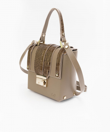 کیف دوشی زنانه چرم طبیعی شهر چرم Leather City مدل AS302299