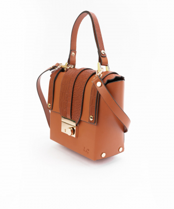 کیف دوشی زنانه چرم طبیعی شهر چرم Leather City مدل AS302299