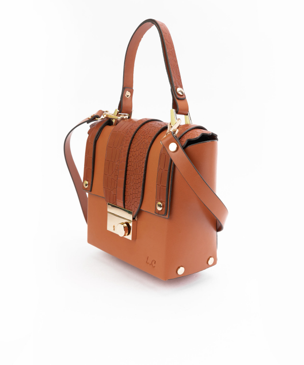 کیف دوشی زنانه چرم طبیعی شهر چرم Leather City مدل AS302299