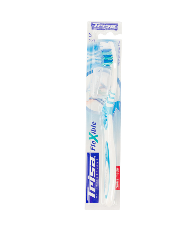 مسواک با برس نرم تریزا Trisa مدل Flexible