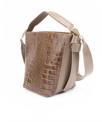 کیف دوشی زنانه چرم طبیعی شهر چرم Leather City مدل AS302437