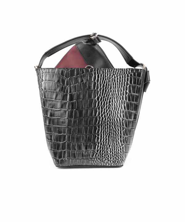 کیف دوشی چرم زنانه شهر چرم Leather City مدل AS302437