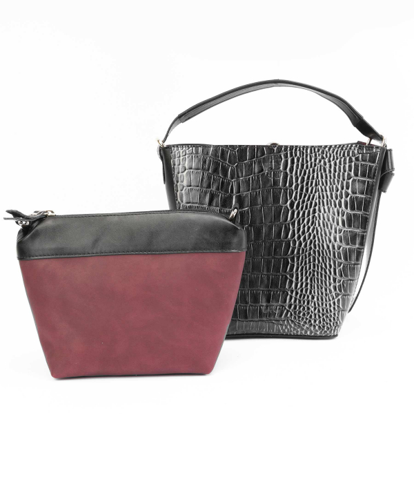کیف دوشی چرم زنانه شهر چرم Leather City مدل AS302437
