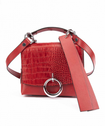 کیف دوشی زنانه چرم طبیعی شهر چرم Leather City مدل AS302462