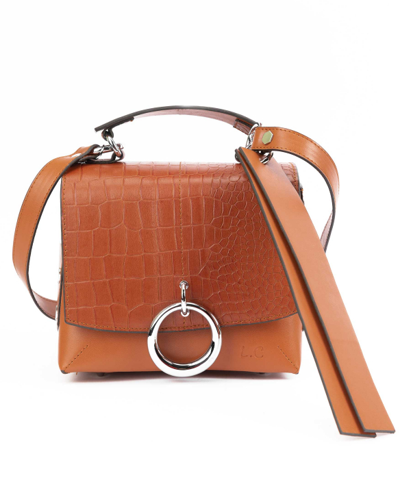 کیف دوشی زنانه چرم طبیعی شهر چرم Leather City مدل AS302462