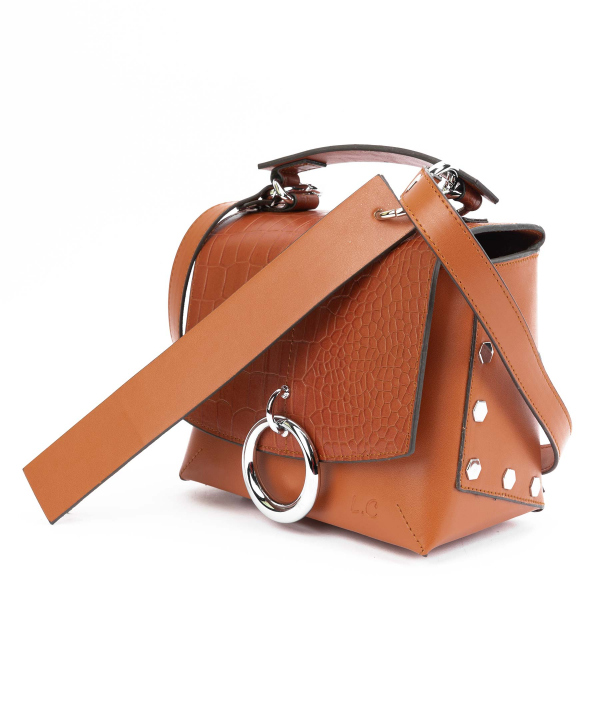 کیف دوشی زنانه چرم طبیعی شهر چرم Leather City مدل AS302462
