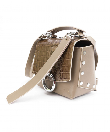 کیف دوشی زنانه چرم طبیعی شهر چرم Leather City مدل AS302462