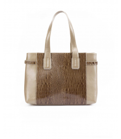 کیف زنانه چرم طبیعی شهر چرم Leather City مدل AS302469