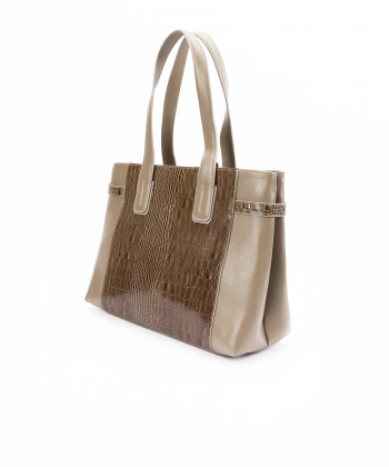 کیف زنانه چرم طبیعی شهر چرم Leather City مدل AS302469