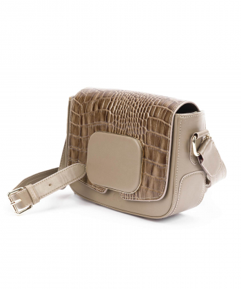 کیف دوشی زنانه چرم طبیعی شهر چرم Leather City مدل AS302551