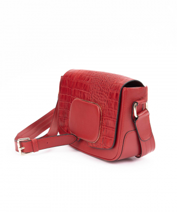 کیف دوشی زنانه چرم طبیعی شهر چرم Leather City مدل AS302551
