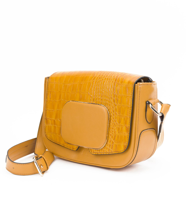 کیف دوشی زنانه چرم طبیعی شهر چرم Leather City مدل AS302551