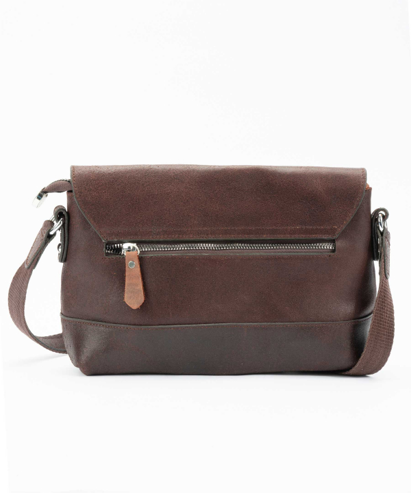کیف دوشی چرم زنانه شهر چرم Leather City مدل AS302582