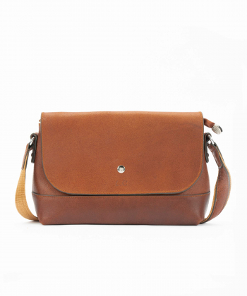 کیف دوشی زنانه چرم طبیعی شهر چرم Leather City مدل AS302582