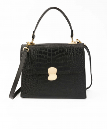 کیف دوشی زنانه چرم طبیعی شهر چرم Leather City مدل N200