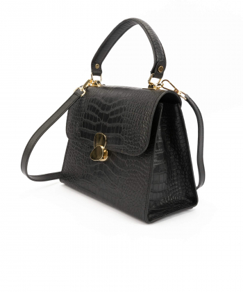 کیف دوشی زنانه چرم طبیعی شهر چرم Leather City مدل N200